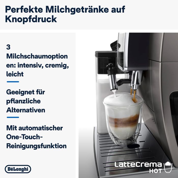 DeLonghi Dinamica Plus ECAM380.95.TB Автоматична кафемашина