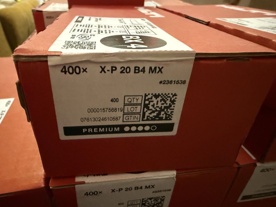 Hilti BX4 Пирони за бетон