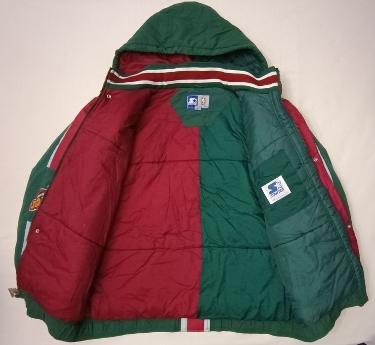 Starter NBA Seattle Sonics Vintage Jacket оригинално яке XL винтидж