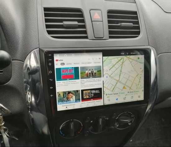 Мултимедия Android навигация за Fiat Sedici / Suzuki SX4