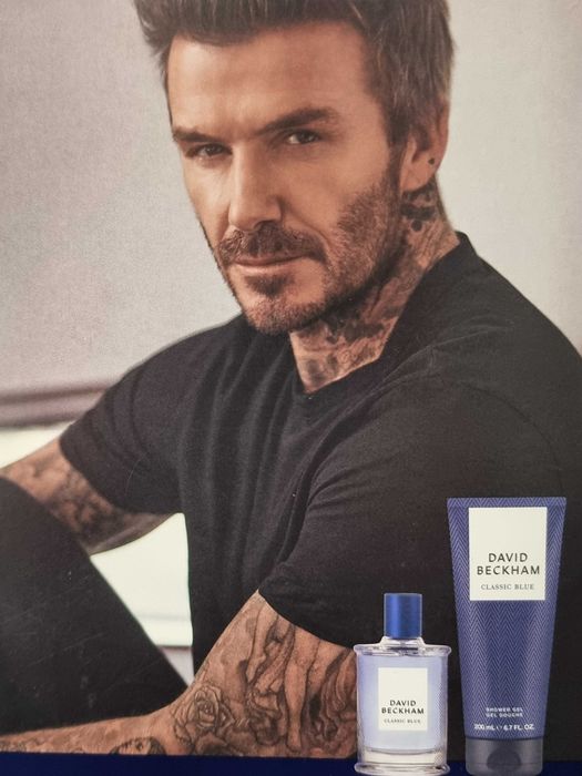 Set David Beckham Classic Blue, Apa de Toaleta 50ml + Gel de dus 200ml