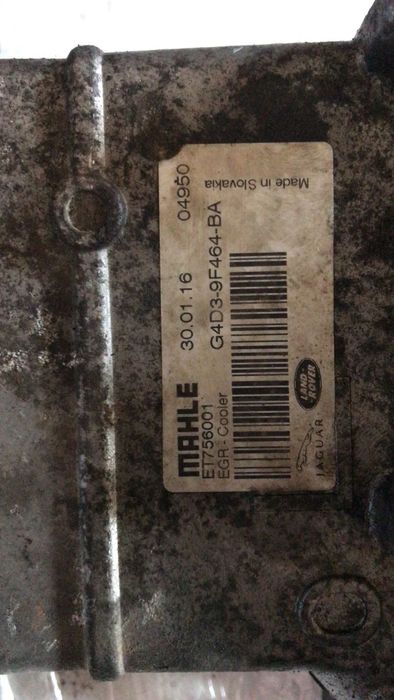 Racitor de gaze Land Rover Evoque, Jaguar F-Pace, E-Pace, 2.0 d G4D3-9F464-BA G4D39F464BA