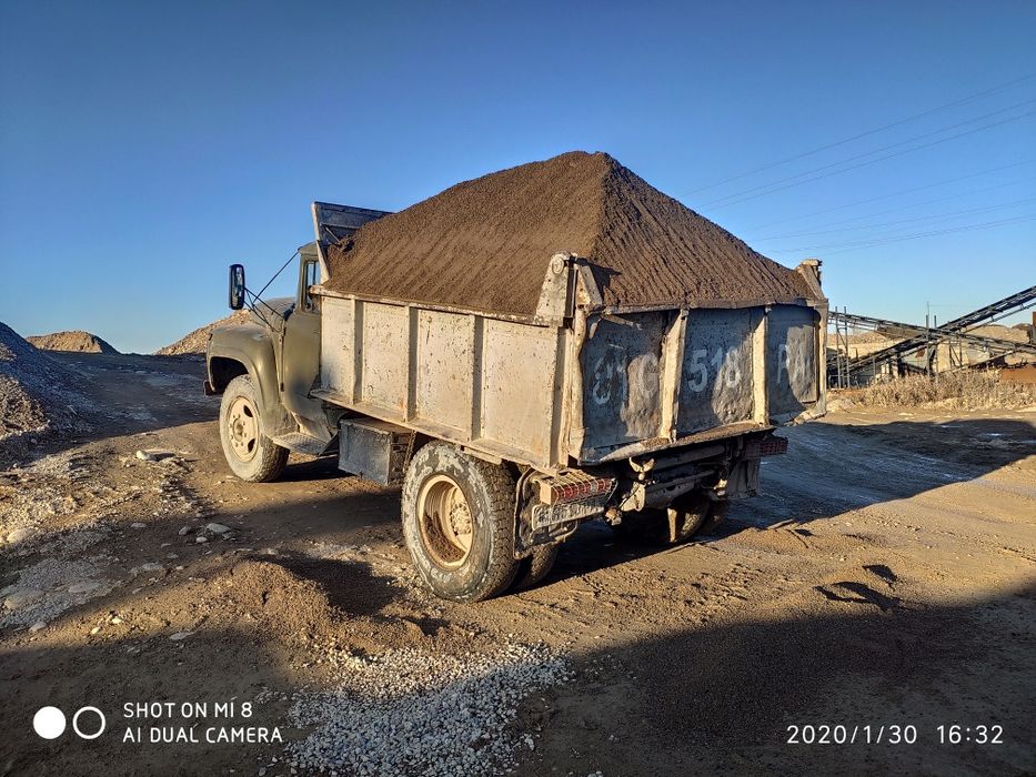 Щебень, клинец, кампот(1.5×3.5), песок(чиназ), турпок, тупрок, Klines