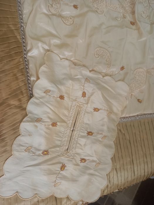 Турецкое покрывало с качественном вышивкой для спальни