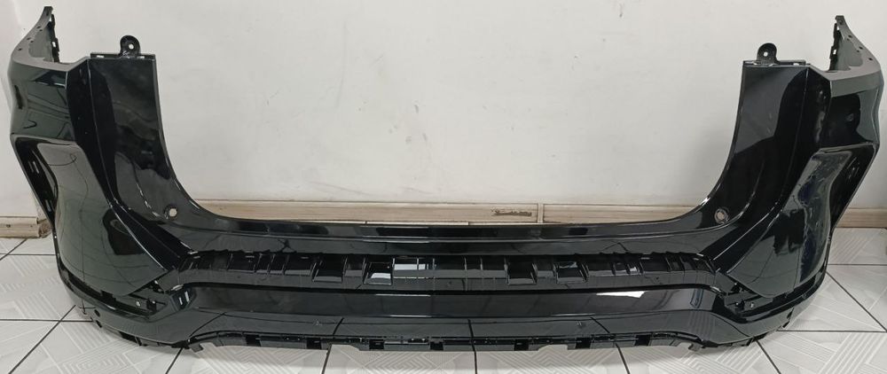 BYD Song Plus (Champion) Бампер задняя Крашеный (Черный / Мокрый)