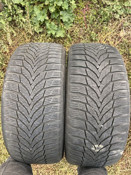 2 зимни гуми nexen 225 45 17 6mm