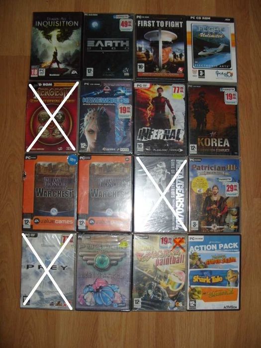 Игри за Компютър, PC Част 4 - 15 € за брой