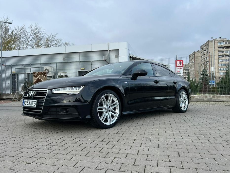 Audi A7 Al doilea proprietar, masina se prezintă în stare bună