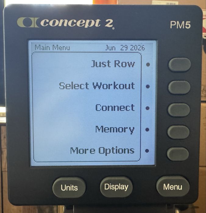 Гребен тренажор Concept 2 RowErg D PM5