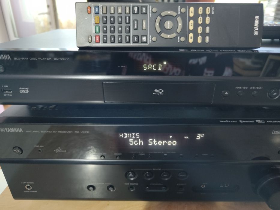 Amplificator Receiver RX-V479 Hdmi,bluetooth,wi-fi,4k,Air play