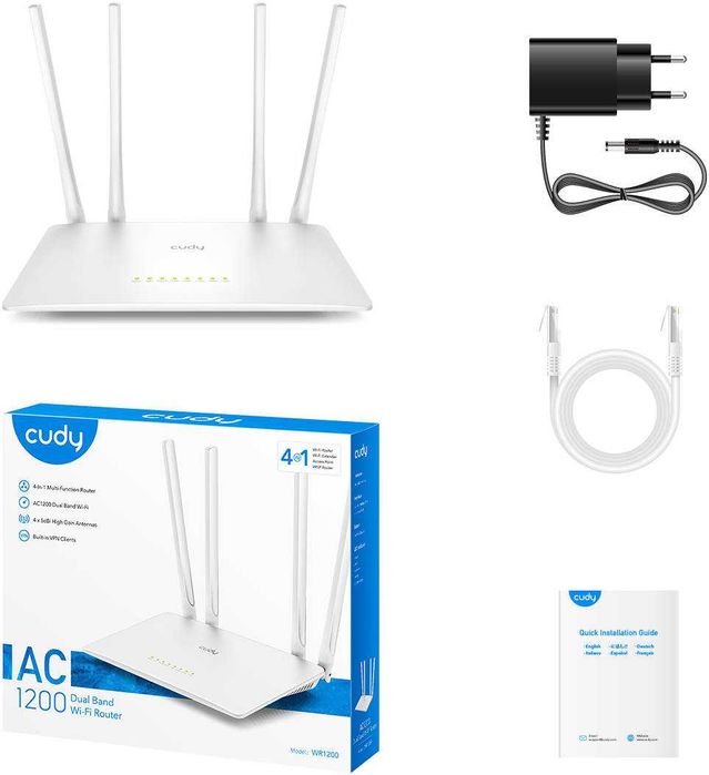 Wi-Fi роутер Cudy WR1200