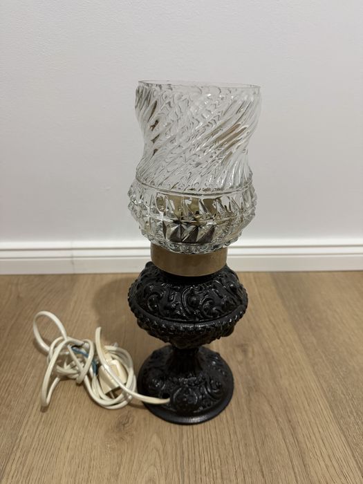Lampa veioza din bronz