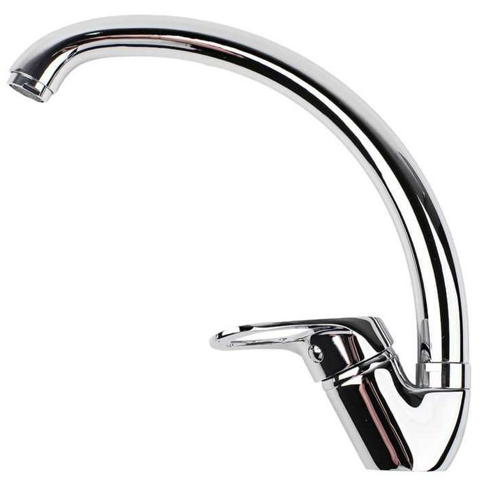 Смеситель кухни белый Muslook 33-03