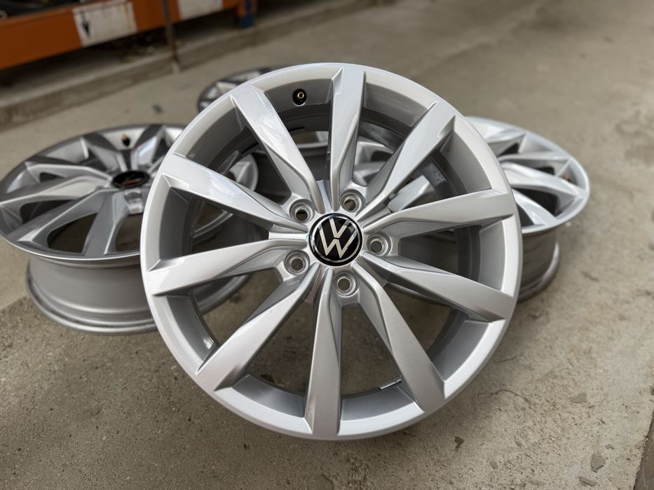 Set 4 jante originale VW Golf 6 7 8  Dijon R17"  – 5G0601025K – 6Jx17 ET48 – 5x112 – 57.1 mm