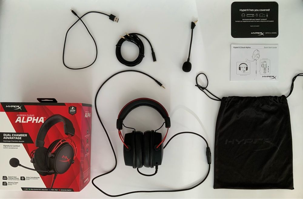 Hyper X Cloud Alpha Слушалки с кабел в ГАРАНЦИЯ