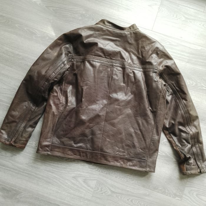 Куртка кожаная Merona. Размер 52-54.