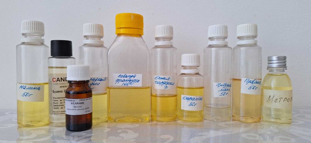 Материалы для свечей и саше