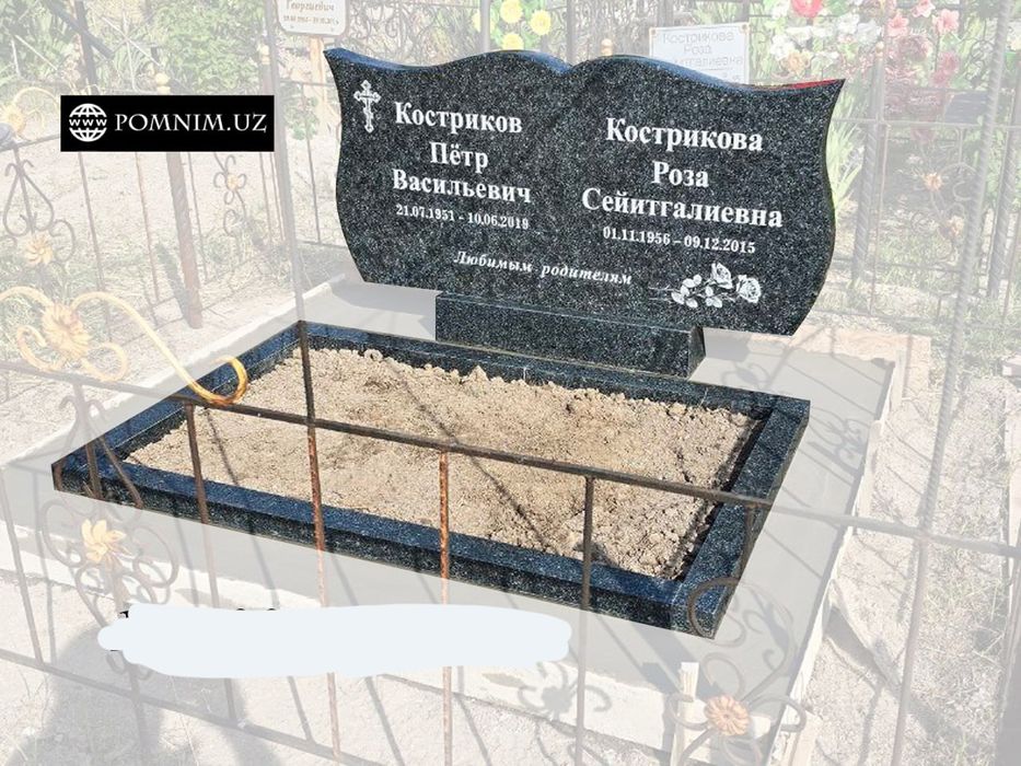 Памятники на могиллу чёрные