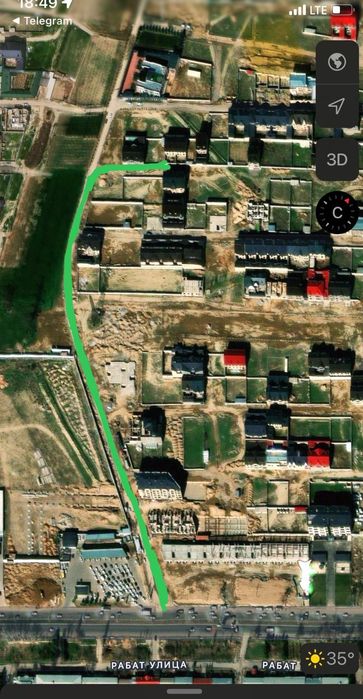 Срочно мехнатда участка сотилади ЖУДА ЗУР ЛОКАЦИЯ- 2 ярим сотик