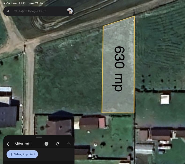 Parcela 630 mp investitie  casa
