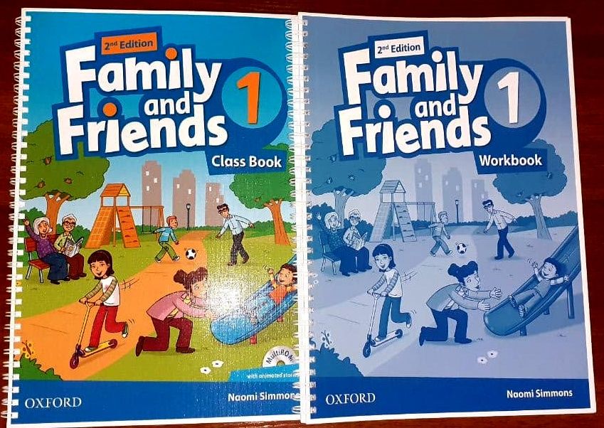 Family and Friends 1-2-3-4-5 Clas book + Work book Книга купит Ташкент