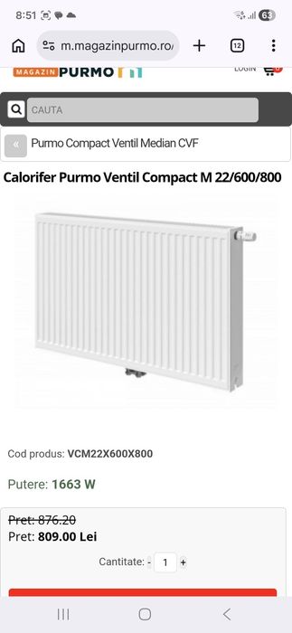 Calorifere noi Purmo