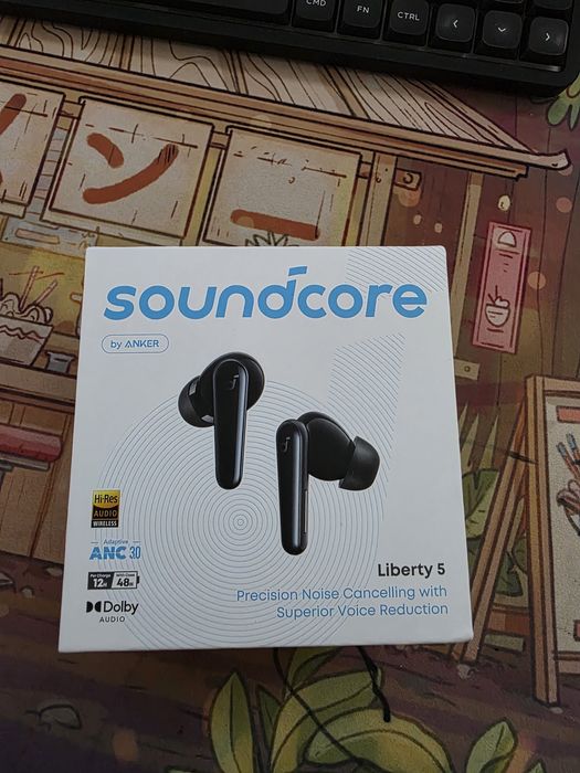 Earbuds Soundcore Liberty 5 by Anker – Hi-Res, ANC 3.0, Dolby Audio