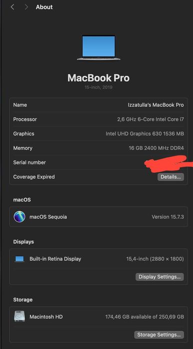 Macbook Pro Intel