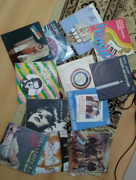 Виниловые пластинки, разные жанры