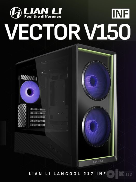 Lian Li Vector V150 INF mATX – Black Корпус - G99.V150INFX.00