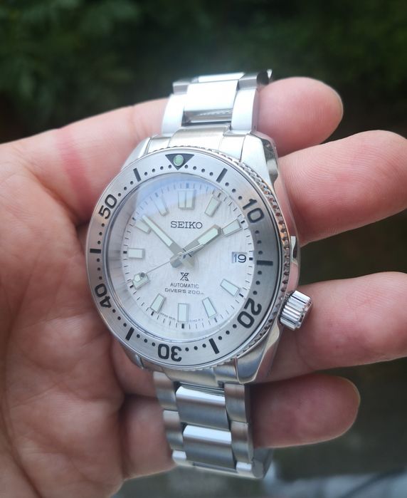 Ceas automatic Seiko Mod MarineMaster MM200 Glacier Prospex bratara metalica