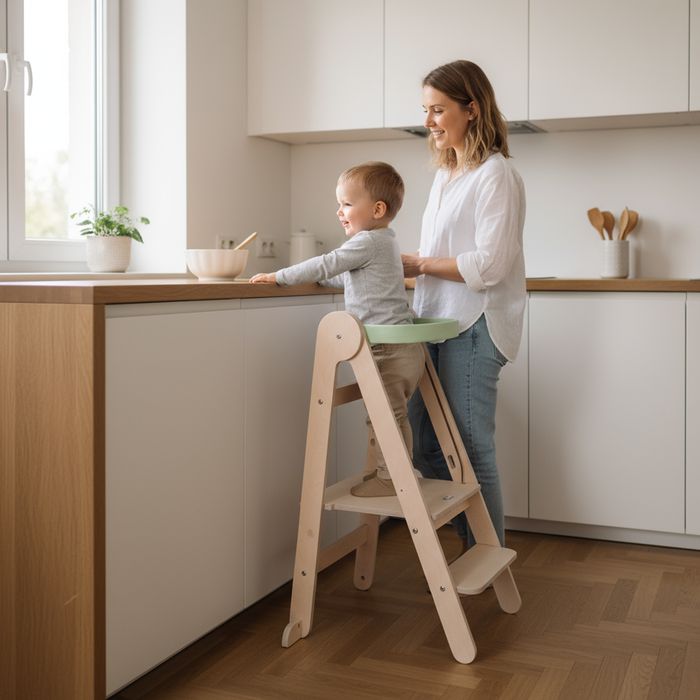 Сгъваема Учебна Кула Fold Монтесори