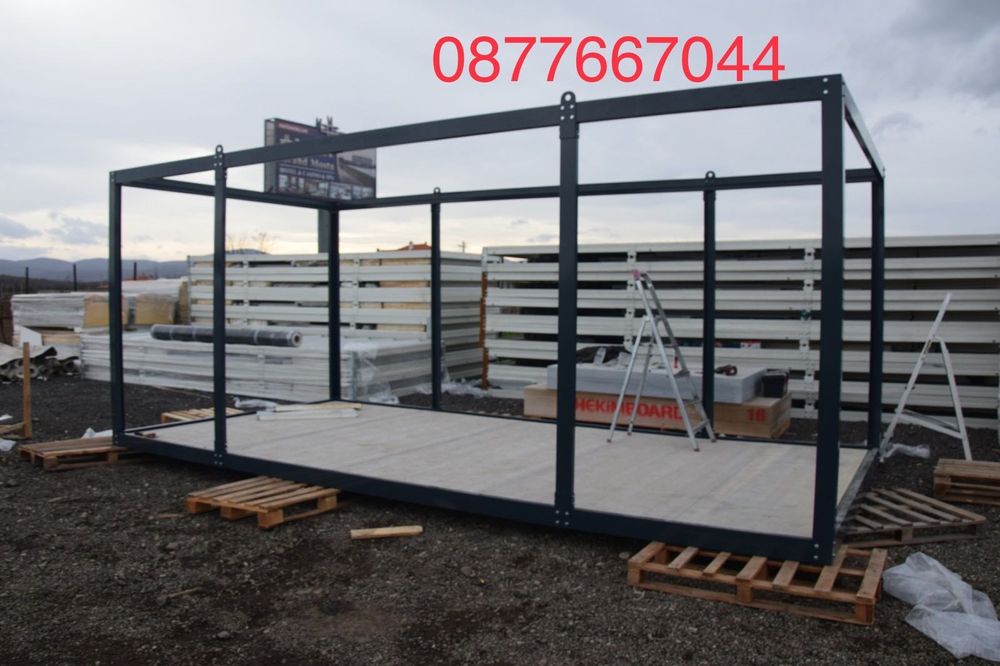 Контейнер/павилион за живеене/офис,мобилна къща