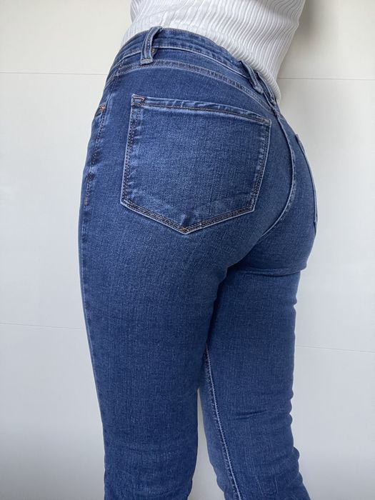 Blugi skinny cu talie medie Mango