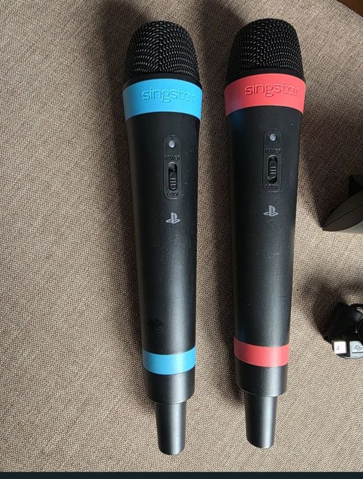 Microfon Wireless PS3 Ps2 Sony PlayStation +adaptor Singstar