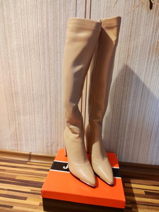 Елегантни ботуши от еко кожа"Дженифър"