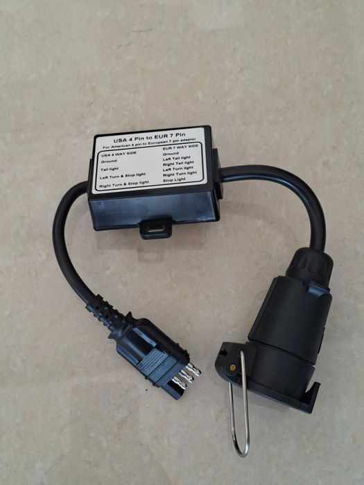 Адаптер за теглич от американски към европейски стандарт
