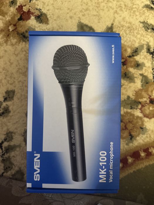 Микрофон проводной 5000 тг торг