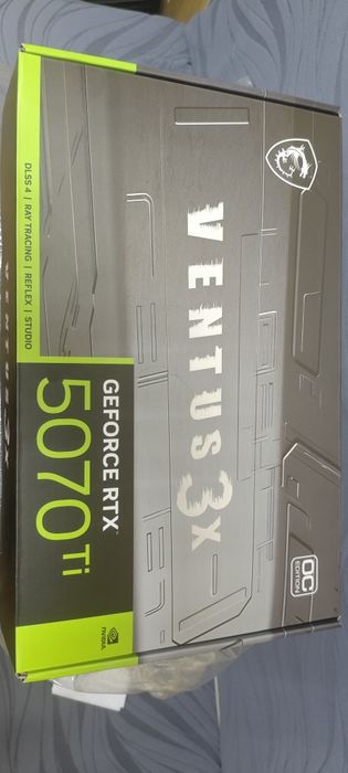 Видеокарта Rtx5070Ti 16gb на гарантии