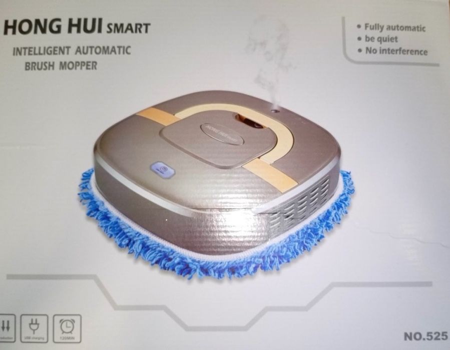 Автоматичен електрически моп за сухо и мокро почистване