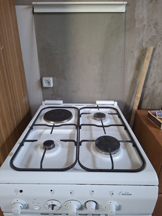 Газплита в рабочем состоянии