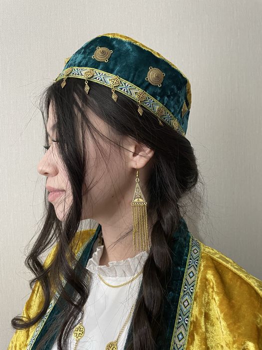 Этно, казахское платье, образ на прокат