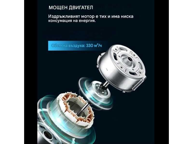 Мултифункционален Вентилатор Кула 4 в 1 Midea AC100-20ARB(BK) - 55W, Черен