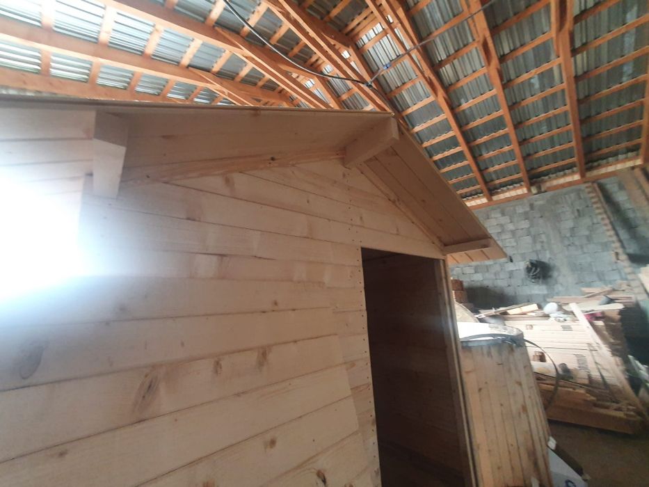 Căsuță din lemn, depozitare, pergola, spațiu depozitare