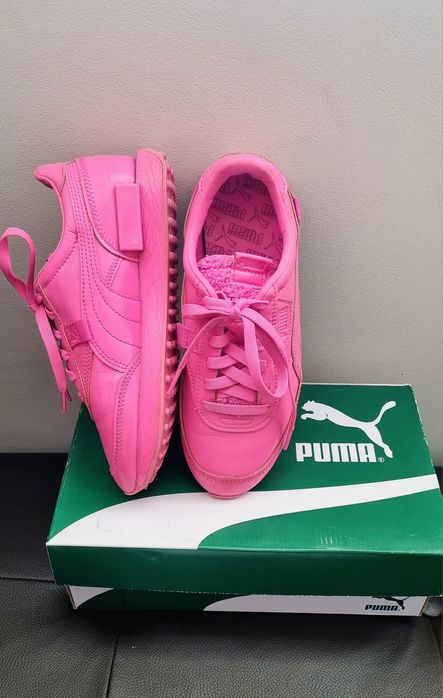 PUMA оригинални розови кецове с кутия, номер 36