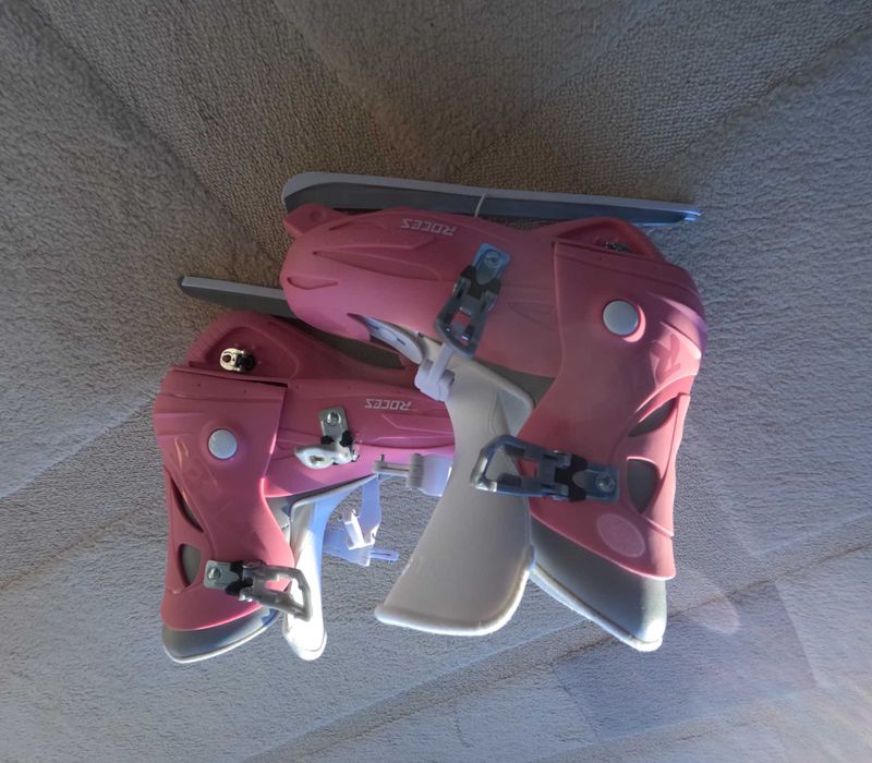 Patine de agrement pentru copii, Roces, poliamida/plastic/otel, roz