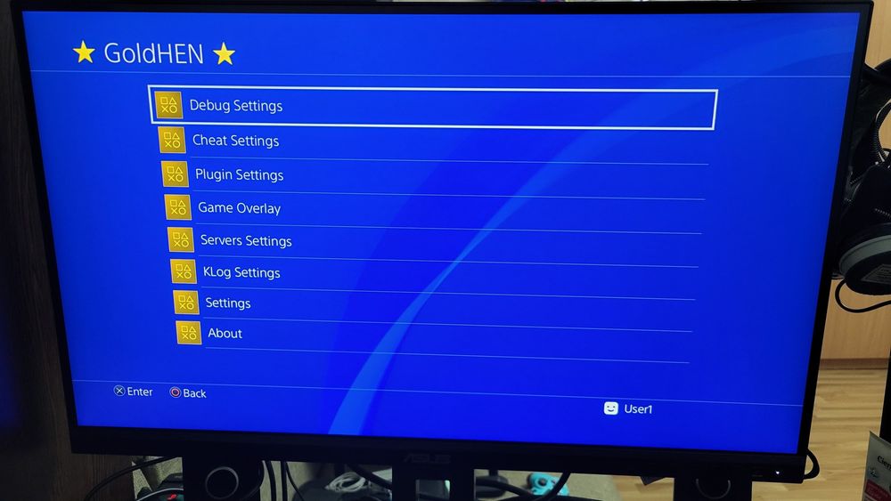 PS4 Pro MODAT cu Goldhen model CUH-7216B