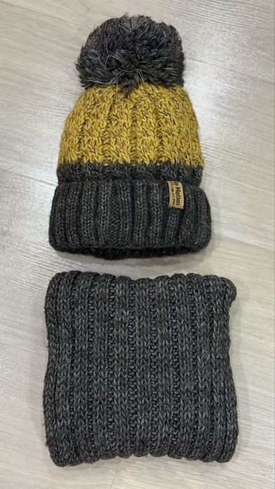 Набор шапка и шарф для мальчика