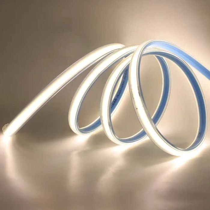 Водоустойчива лед лента 4000K на 220V - за метър