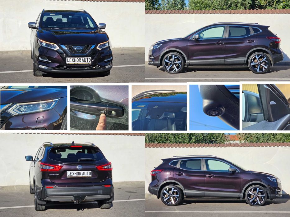 Nissan Qashqai TEKNA Plus 11.2017 1.2Dig-T 115cp Automat / Faruri LED Distronic LINE BLIS PANO BOSE Keyless / TOP